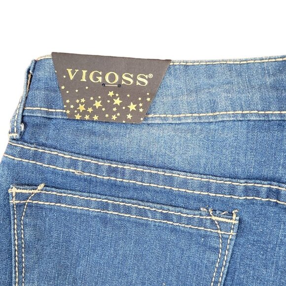 Vigoss  Girl Chelsea Denim Shorts Sz 12 - Picture 9 of 12